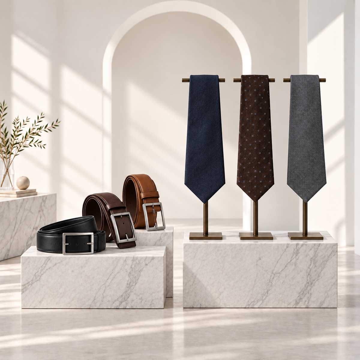 BELTS & TIES
