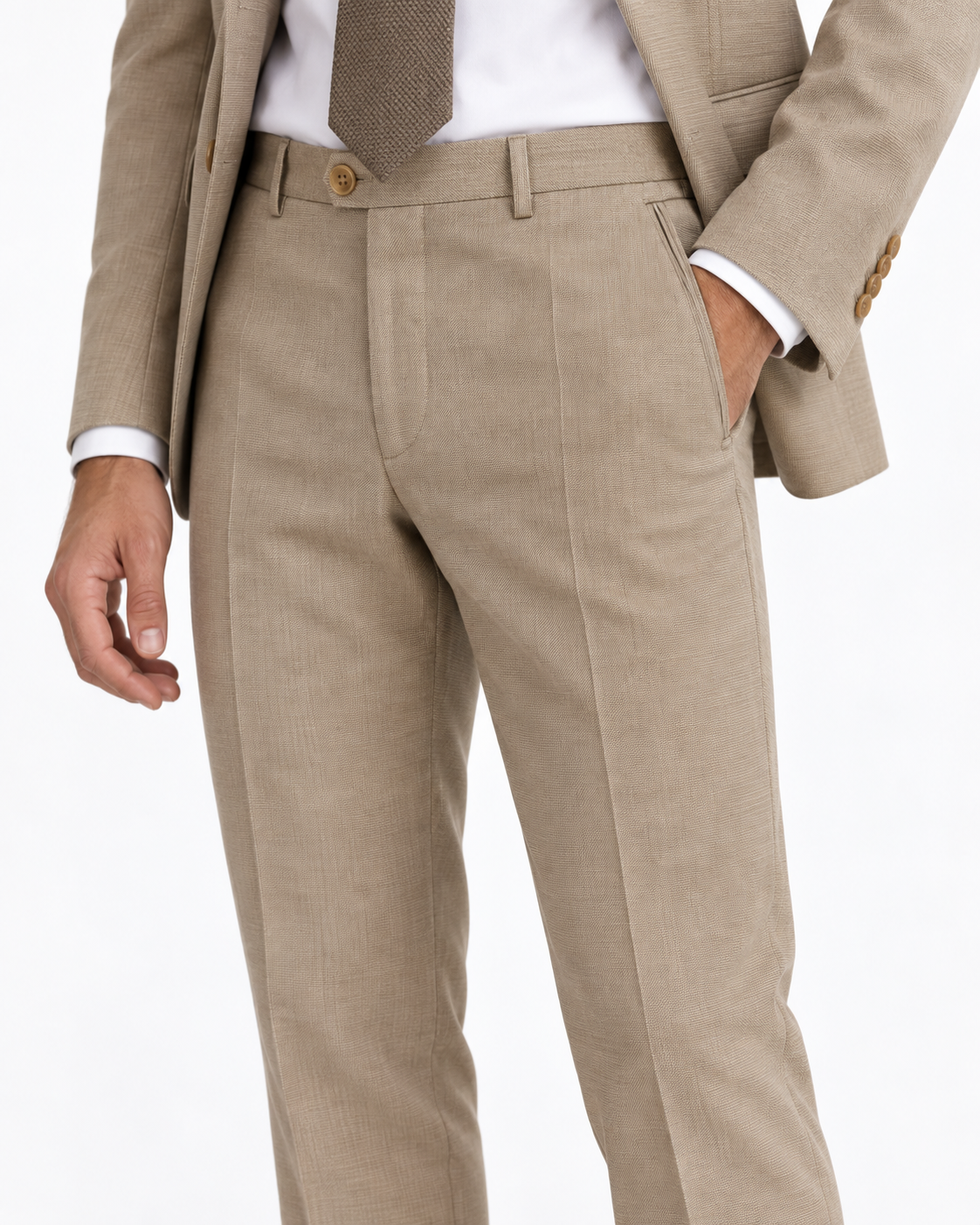 ARCON Sand Beige Tailored Suit