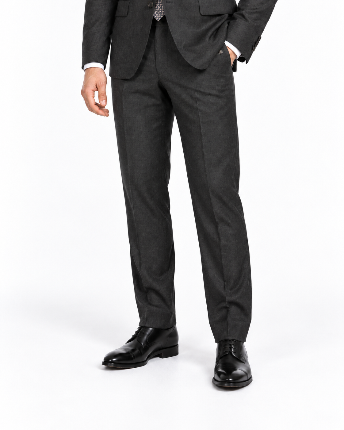 ARCON Charcoal Check Suit