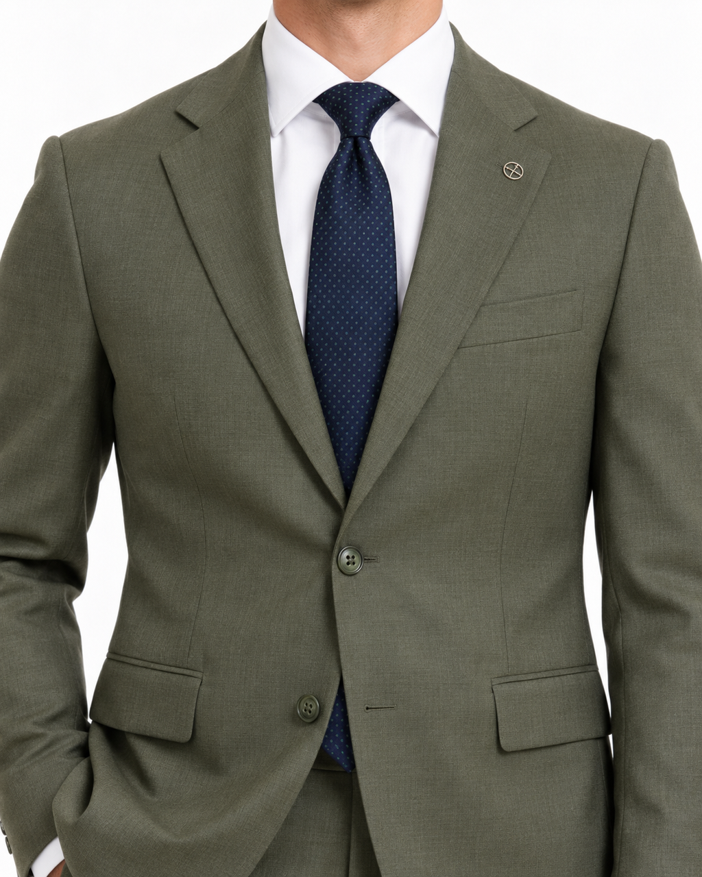 ARCON Olive Green Tailored Suit