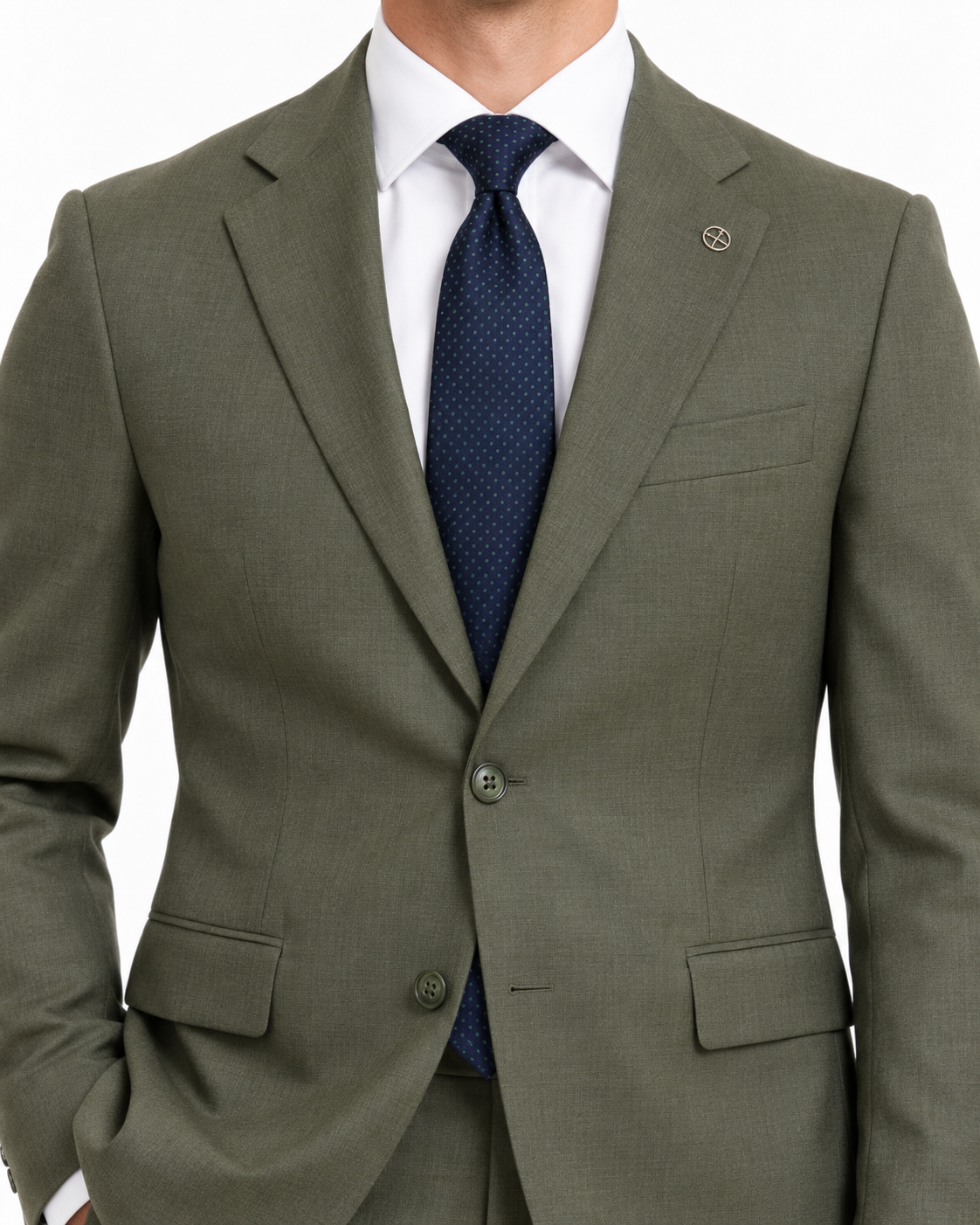 ARCON Olive Green Tailored Suit