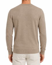 Arcon Beige Long-Sleeve Knit Top