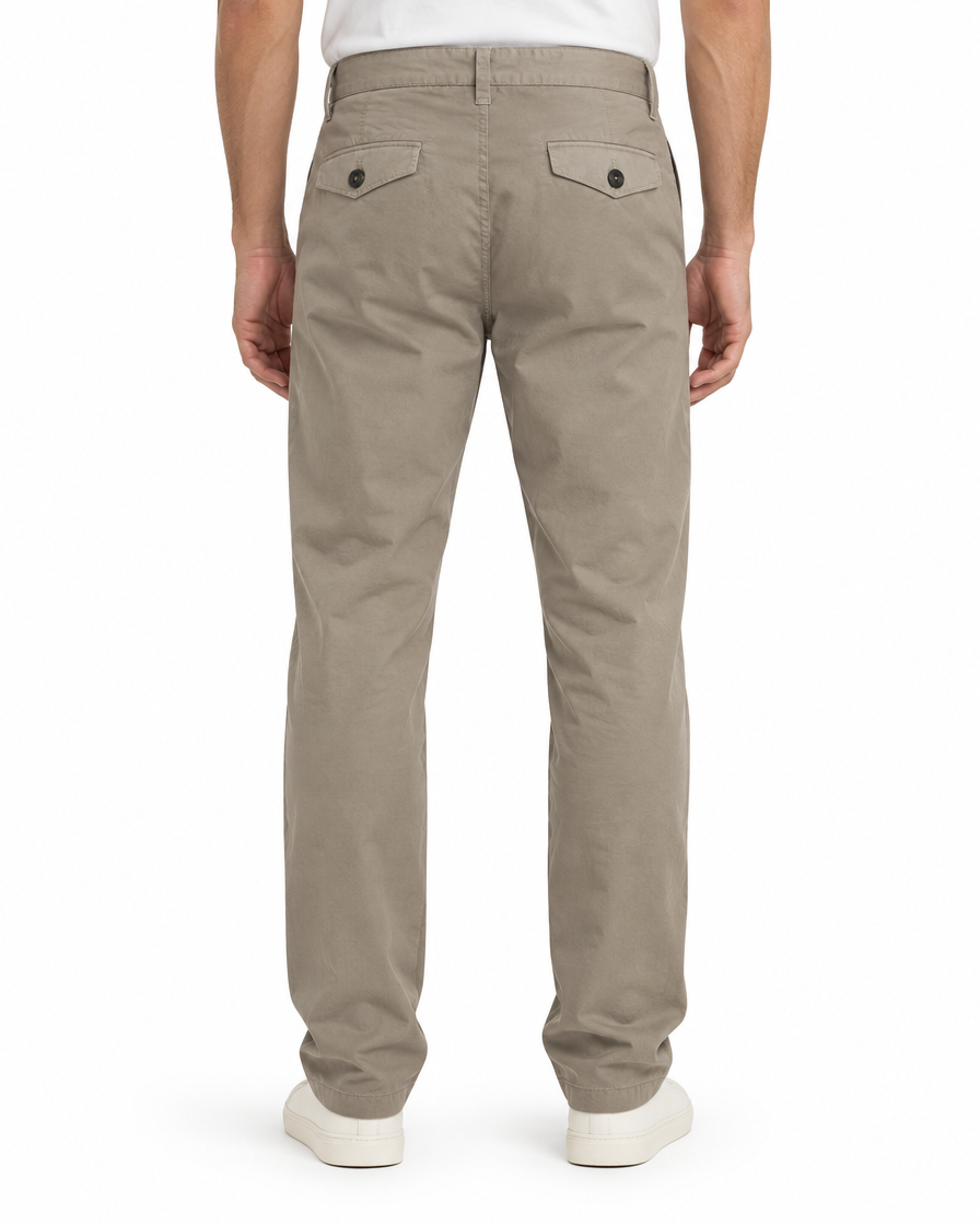 Arcon stone tailored trousers back