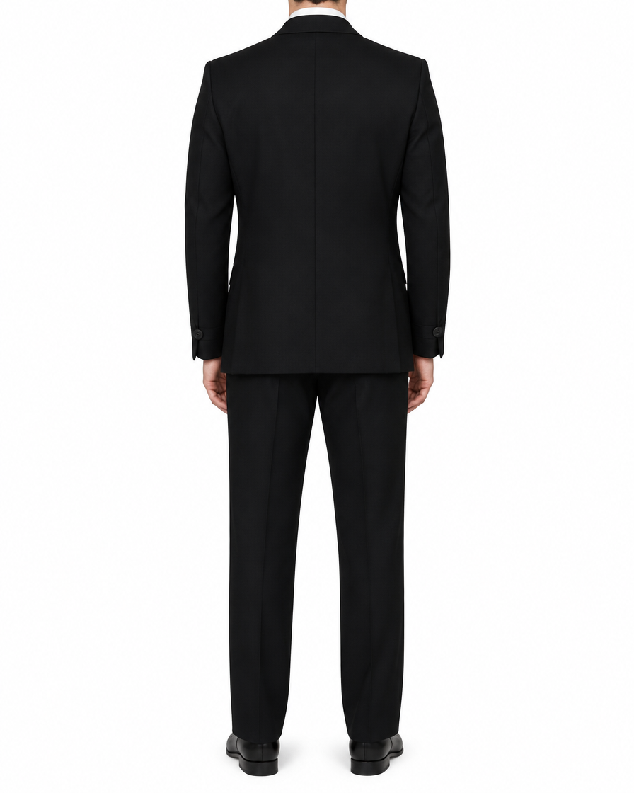 Arcon black tailored trousers 33 back
