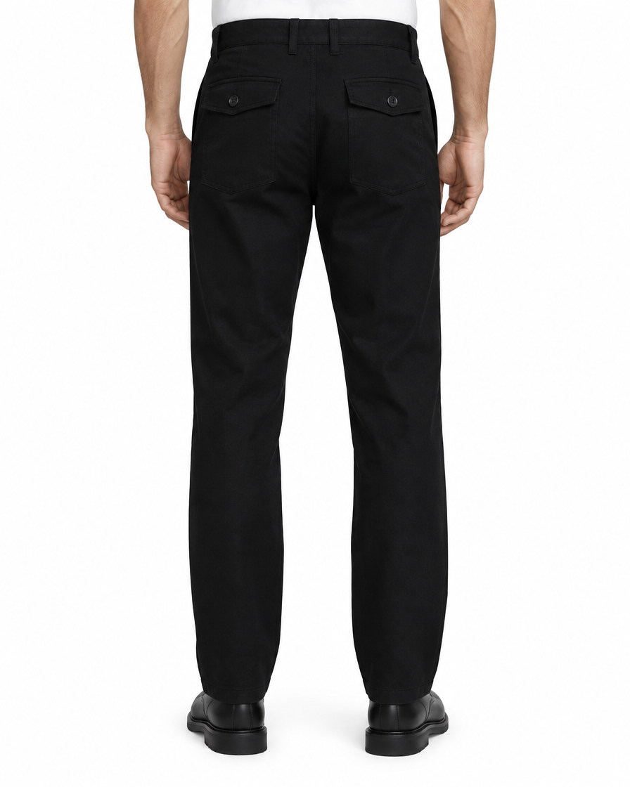 Arcon black tailored trousers 34 back