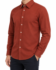 Arcon Rust Red Long-Sleeve Shirt